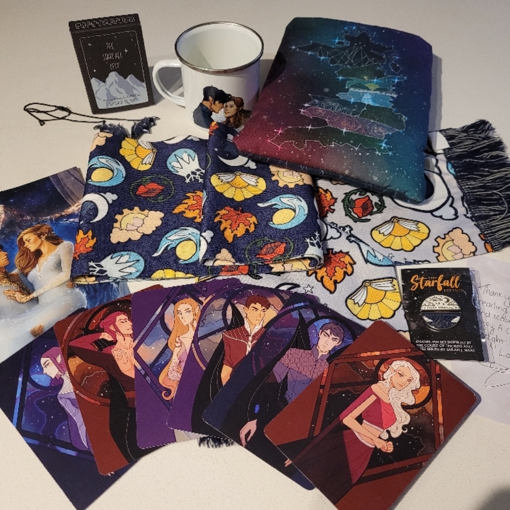 ACOTAR Illumicrate bundle starfall box